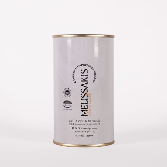 PDO Apokoronas Extra Virgin Olive Oil (250ml Tin)